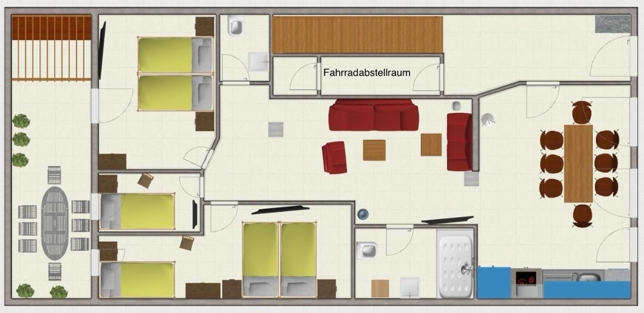 H&H Apartments Im Herzen Der Stadt In Der Lange Strasse Geraeumig Ruhig Mit Kueche Und Esstisch Greifswald Ngoại thất bức ảnh